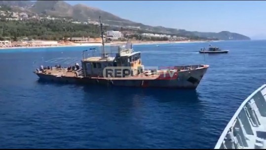 VIDEOLAJM/ Fundoset anija ushtarake në Dhërmi! Shkaku: Zhvillimi i turizmit nënujor