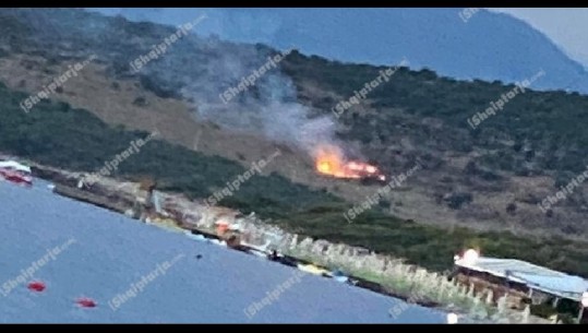 I vihet zjarri ullishtes në hyrje të Ksamilit/ VIDEO nga vendngjarja