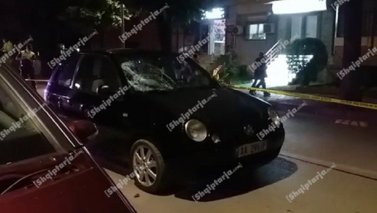 Aksident në qytetin e Korçës, makina përplas një këmbësor (VIDEO)