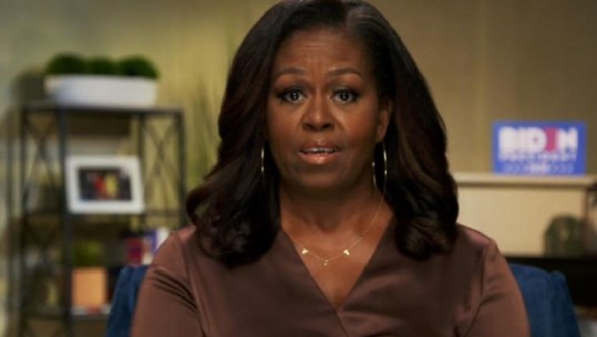 Michelle Obama fushatë për Biden: Trump president kaosi
