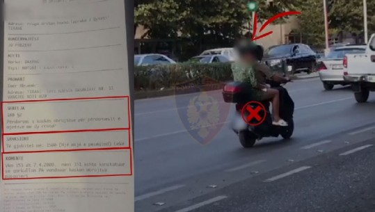 Qarkullonin pa kaska mbrojtëse, gjobiten 67 motoristë në Tiranë (VIDEO)