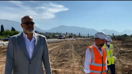 Rama viziton kantierin e ndërtimit në Fushë-Krujë, 10 hektarë tokë për shtëpitë e të prekurve nga tërmeti