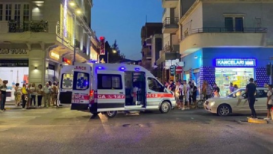 Aksident në qytetin e Elbasanit, makina përplas këmbësoren