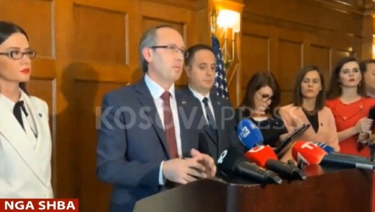 Kryeministri Hoti: Për një vit Serbia do të pezullojë aktivitetet lobuese kundër njohjes së Kosovës