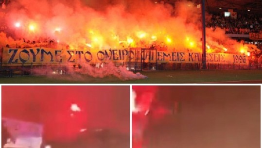 Në Qipro hakmerren për diegien e flamurit grek në Kosovë, presin me thirrje politike Crvena Zvezdën