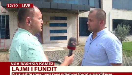 Zjarri në bashkinë e Kamzës, Gjana për Report Tv: U ndërhy në kohë, ishte pa pasoja