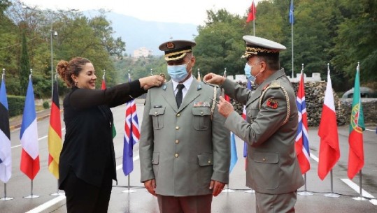 Xhaçka i jep gradën gjeneral brigade Arben Kingjit: Meritokracia dhe profesionalizmi, guri i themelit për FA-në