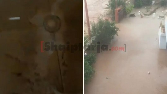 Shirat e dendura në Ksamil shkaktojnë avari në stacionin e pompimit, banesa përmbytet nga ujërat e zeza (VIDEO)