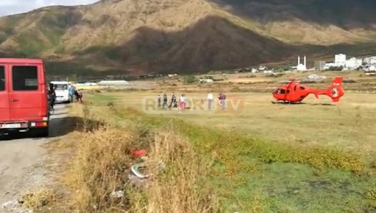 Bulqizë/ Motori del nga rruga, aksidentohet rëndë 32 vjeçari! Dërgohet me helikopter në Tiranë (VIDEO)