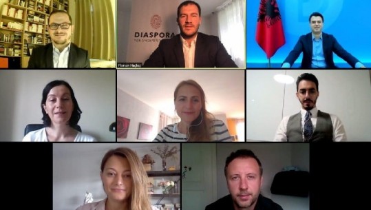 Basha takim online me përfaqësuesit e lëvizjes 'Diaspora për Shqipërinë e Lirë': Duhet ta rifitojmë trurin e emigruar gjatë këtyre 30 viteve