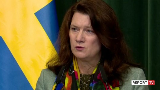 Ministrja Suedeze: Mbështesim Shqipërinë në rrugën në BE, ka avancuar në sistemin e drejtësisë! Vlerësoj Vettingun (VIDEO)