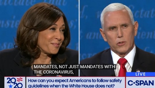 Pence dhe Harris përplasen për koronavirusin në debatin për postin e nënpresidentit (VIDEO)