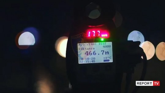 'Me shpejtësi 177 km/h'/ 21 patenta të pezulluara dhe 2 shoferë të arrestuar! Policia: Guxim i tepruar dhe papërgjshmëri (VIDEO)