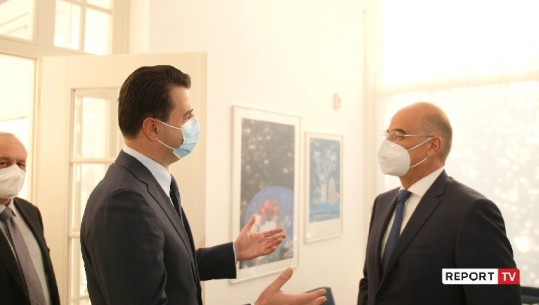 Ministri grek, Dendias takim me Bashën, kryedemokrati në një mendim me kryeministrin: Zgjidhja e çështjes së detit përmes Gjykatës Ndërkombëtare