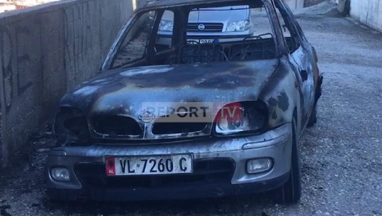 Digjet gjatë natës makina e punonjësit të Ujësjellësit në Vlorë, 3 javë më parë u rrah për spital para shtëpisë (VIDEO)