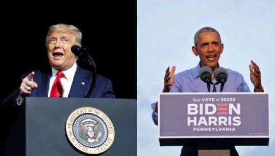 Barack Obama rikthehet për të mbështetur Joe Biden, i drejtohet Donald Trumpit  si xhaxha i çmendur (VIDEO)