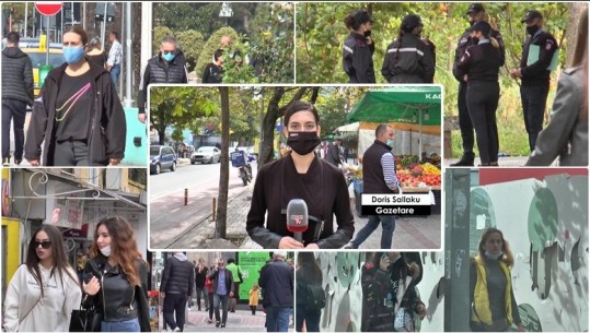 Vëzhgimi i Report Tv/ Të moshuarit më të bindur për maskën! Në Tiranë shumë të rinj neglizhojnë