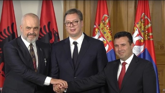 Rama takim online me Vuçiç dhe Zaev për Shengenin Ballkanik, Kosova s'ka konfirmuar pjesëmarrjen
