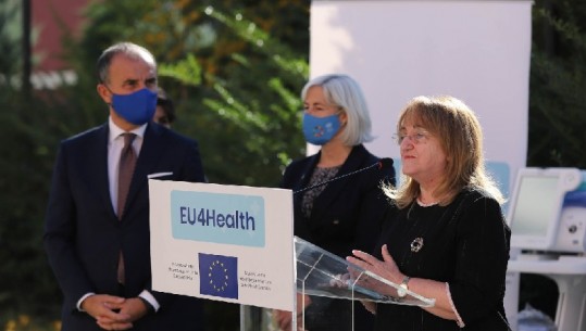 BE-ja i dhuron Shqipërisë 30-respiratorë për spitalet COVID! Rakacolli: Mbani maskën të mos vendosim maskën e këtyre aparateve