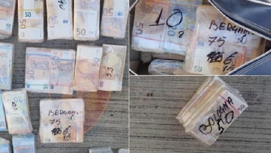 300 mijë euro nga veriu i Italisë sekuestrohen në Durrës! Paratë e drogës u nisën me Bizark për bosët e narkotrafikut në Shqipëri