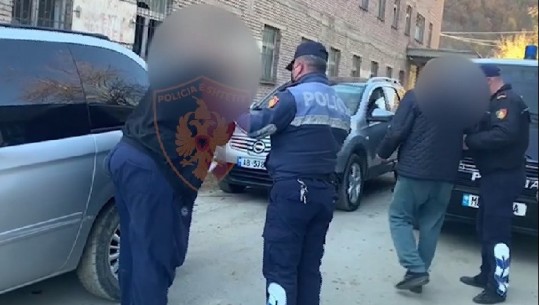 Operacioni në Pogradec/ Me 6 emigrantë të paligjshëm në makina, vihen në pranga 4 persona (VIDEO)