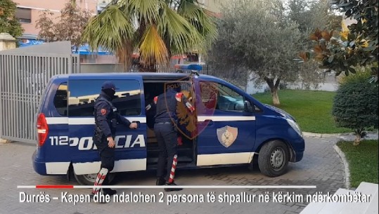 Të dënuar për trafik droge dhe organizatë kriminale në Itali, arrestohen dy persona në Durrës