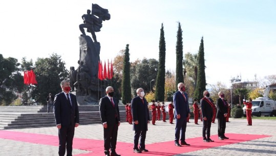 Nëntori i dytë i pazakontë/ Sot 108 vite nga shpallja e Pavarësisë! Meta, Ruçi dhe Rama në Vlorë! Kryeministri: Gëzuar për Thaçin dhe luftëtarët e tjerë të UÇK