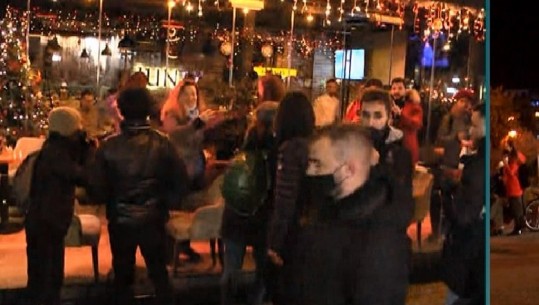 Protestuesit në ish-Bllok ngrenë nga kafenetë të rinjtë: Hajdeni me ne, mos bëni video në Instagram (VIDEO)