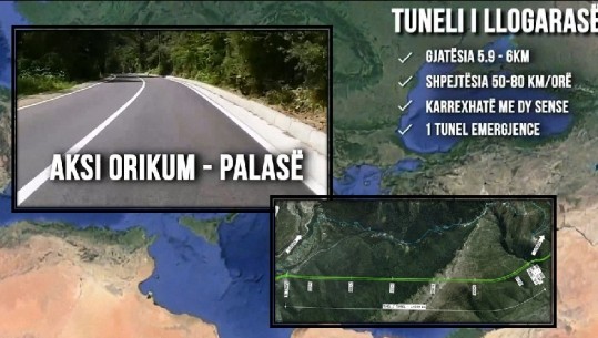 Hapet zyrtarisht gara për Tunelin e  Llogarasë! 155 mln euro për ndërtimin e saj, përfundon për 3 vite