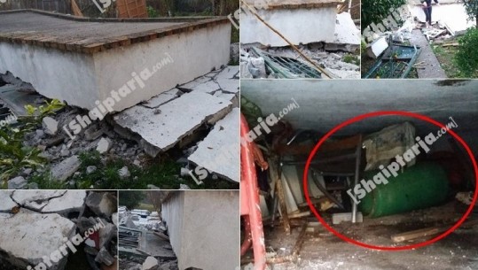 Durrës/ Shpërthen bombola e gazit, shembet tavani i banesës! Lëndohet një 75-vjeçar (VIDEO)