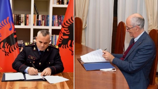 Shqipëria dhe Italia nënshkruajnë deklaratën e mirëkuptimit mes Policisë së Shtetit dhe Departamentit të Sigurisë Publike të Policisë italiane