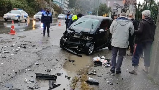 3 aksidente brenda ditës/ Smarti bëhet 'shoshë' në rrugën e Shëngjinit! Lëndohet shoferi dhe pasagjeri (VIDEO)