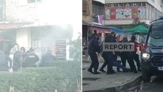 Vlorë/ Policia shkoi ta arrestonte se nuk respektonte masën 'detyrim paraqitje', i riu me precedent penal mbyllet në lokal e lidh një bombol gazi me derën! Ndalohet pas hedhjes së gazit lotsjellës