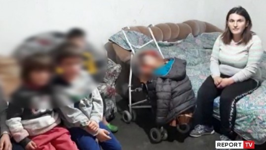 Apeli i familjes nga Fushë-Kruja, pa punë e me 5 fëmijë të mitur! Nëna: Në darkë gënjej fëmijët, deri sa t'i zërë gjumi se s'kam t'i ushqej (VIDEO)