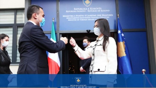 Ministri italian Di Maio në Prishtinë: BE të sigurojë vaksinat për Ballkanin