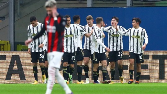  Milani humbet pas 304 ditësh, Juventusi triumfon 3-1 në 'San Siro' dhe rifutet në garën e titullit (VIDEO)