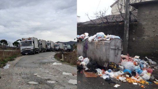 Landfilli i Bushatit bllokoi depozitimin e mbetjeve, mbeturinat mbushin rrugët e Shkodrës (VIDEO)