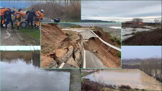 Situata e motit, përmirësohen kushtet në Vlorë, Lezhë e Shkodër, bie niveli i lumenjve! Në disa zona, situata mbetet e keqe, rrëshqitje dheu në disa akse rrugore