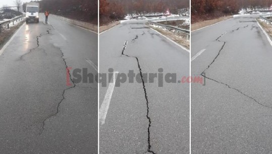 Rrëshqitjet e dherave, dëmtohet rruga Kukës-Krumë! Pa probleme në akset e tjera nga reshjet e shiut (VIDEO)