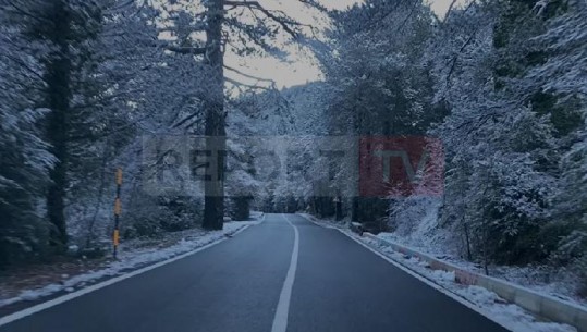 10 cm borë në Korçë, prezencë akulli në rrugë, probleme me energjinë në disa fshatra! ‘Zbardhet’ dhe Llogaraja! Rruga Lezhë-Milot e bllokuar (Pamjet)