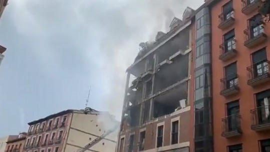 Shpërthim i fuqishëm në qendër të Madridit, shkatërrohen 4 katet e një pallati, 2 viktima dhe disa të plagosur (VIDEO)