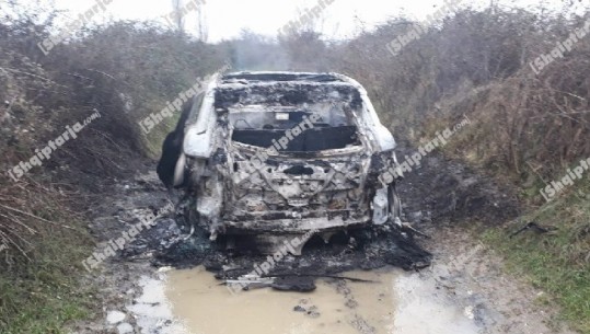 VIDEO/ Gjendet makinë e djegur në Vlorë, dyshohet se i përket autorëve të atentatit ndaj Mitros