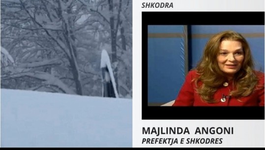 Bllokimi i Vermoshit e Lëpushës nga bora, prefektja e Shkodrës për Report TV: Problem rënia e ortekëve, sapo lirohet rruga, ato e bllokojnë sërish