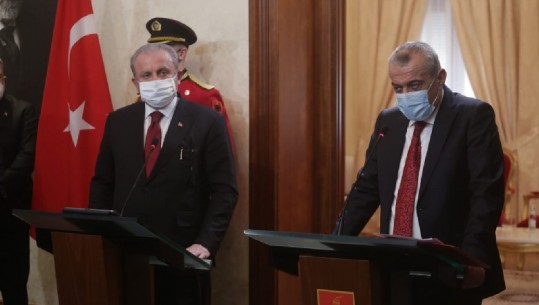 Kryeparlametari turk në Tiranë: Gati  hapja e konsullatës në Vlorë, do të rrisim investimet në Shqipëri! Ruçi falënderon: Miku i mirë në ditë të vështirë 