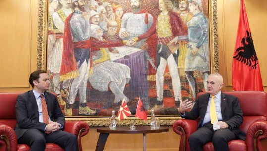 Meta pret ministrin e Jashtëm të Maqedonisë: Të forcojmë edhe më shumë marrëdhëniet në dobi të paqes