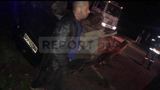 Makina me targa greke përfundon në kanal, plagosen tre persona në Elbasan, një në gjendje të rëndë