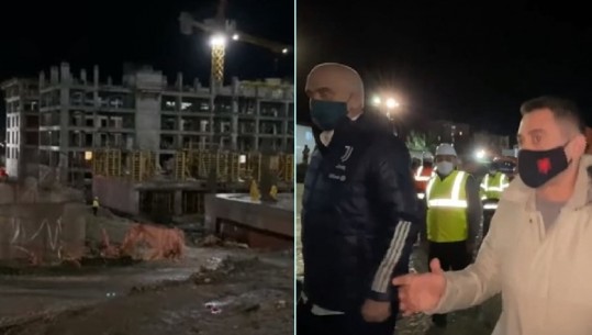 Rama në kantierin e ndërtimit në Laç, Ahmetaj: Po punohet me tre turne për të ndërtuar 524 apartamentet, përfundojnë në fund të gushtit (VIDEO)