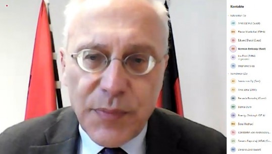 Investimet e huaja, ambasadori Zingraf: Gjermania qëndron në krah të Shqipërisë në kohëra të vështira, vijimi i Reformës në Drejtësi thelbësore
