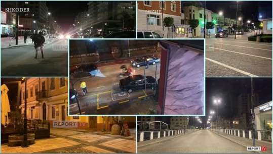 Kufizimi i lëvizjes pas orës 20:00, plasin gjobat në Bllok! Tirana në koas total trafiku, binden rrethet! Drejtori i Policisë Shkodër: Nëse gjeni lokal hapur, jap dorëheqjen