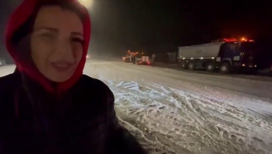 Reshjet e dëborës, Balluku: Ndalohet qarkullimi i mjeteve të rënda në akset kombëtare, nga sot deri të hënën në 08:00